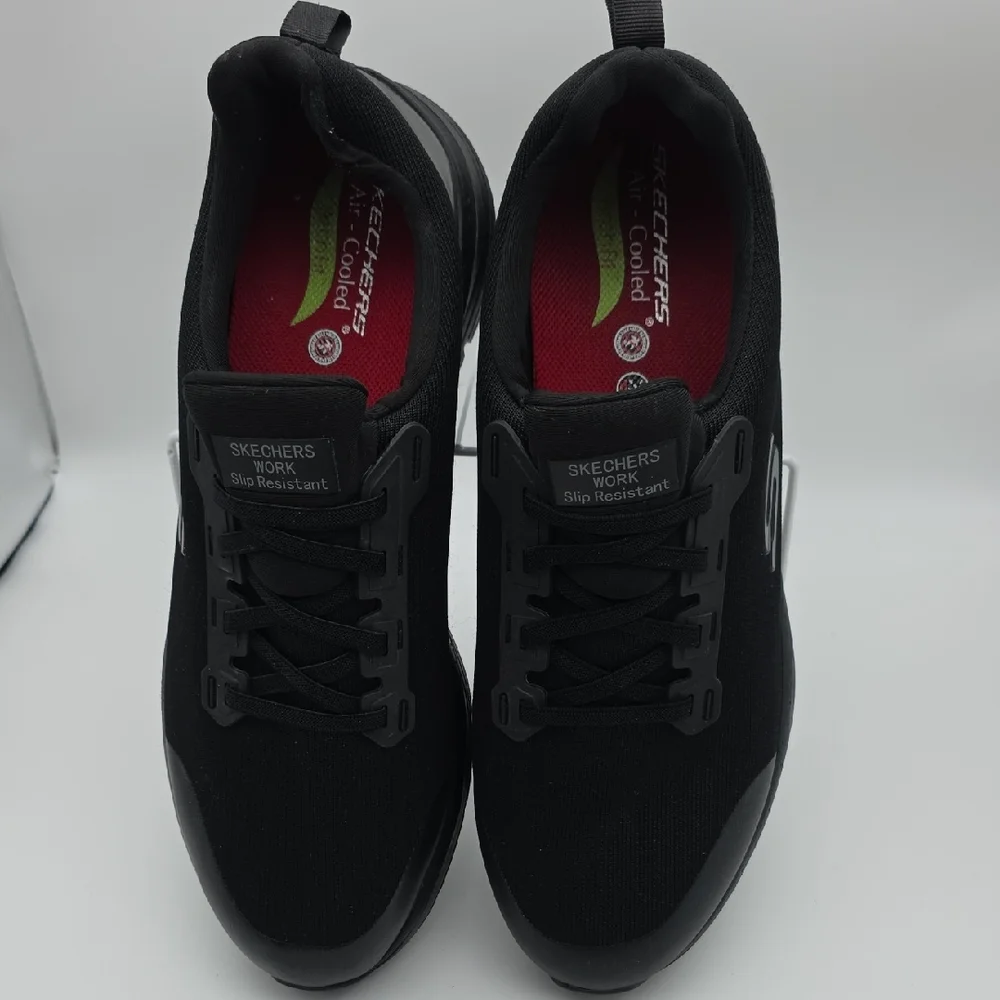 Skechers Work: Squad SR Black Shoes Women's Size 14 ASTM F2892-18